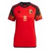 Camisa de time de futebol Bélgica Youri Tielemans #8 Replicas 1º Equipamento Feminina Mundo 2022 Manga Curta